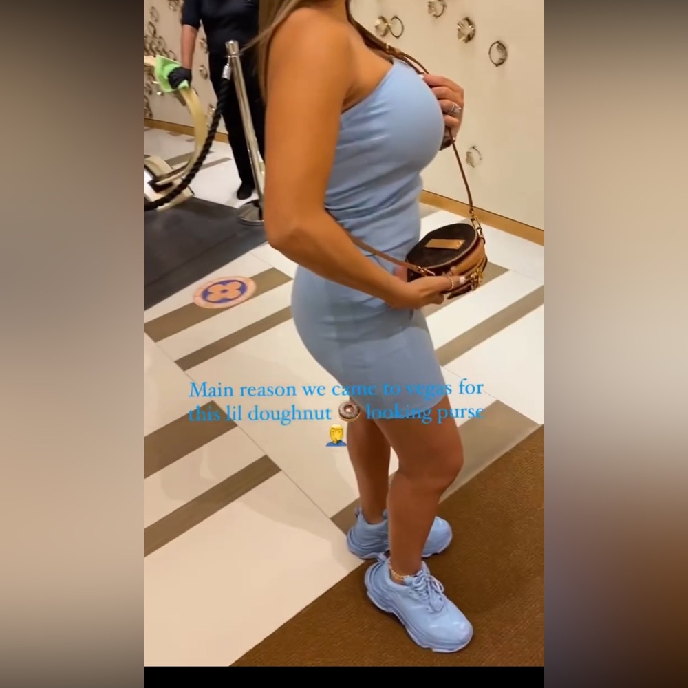 Cotton On Sky Blue Strapless Dress